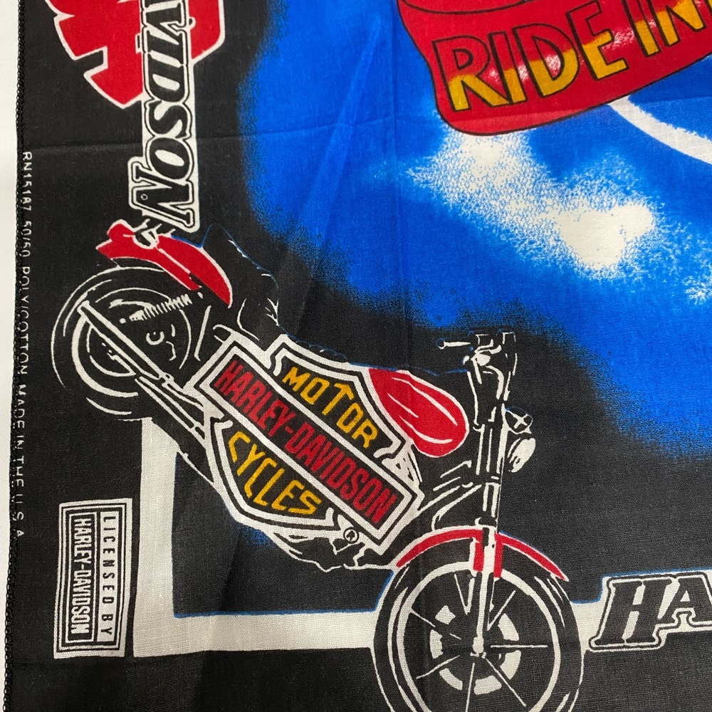 Bandana vintage Harley Davidson.